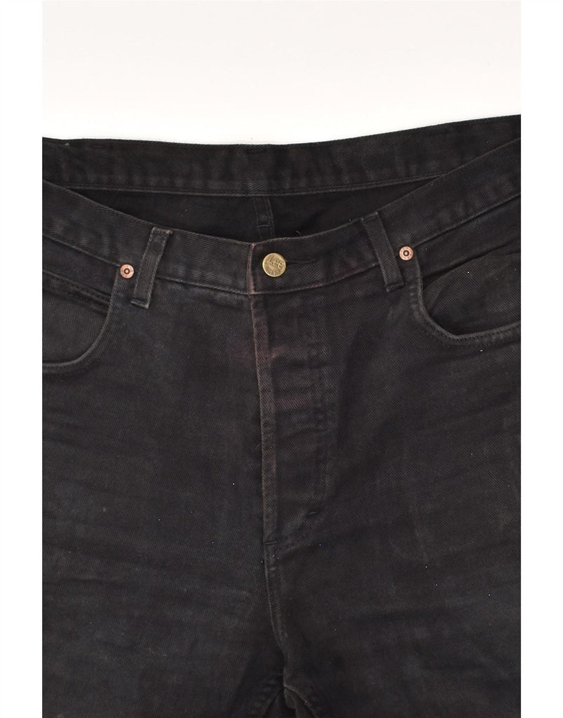 LEE Mens Straight Jeans W38 L34  Black Cotton Vintage Lee and Second-Hand Lee from Messina Hembry 