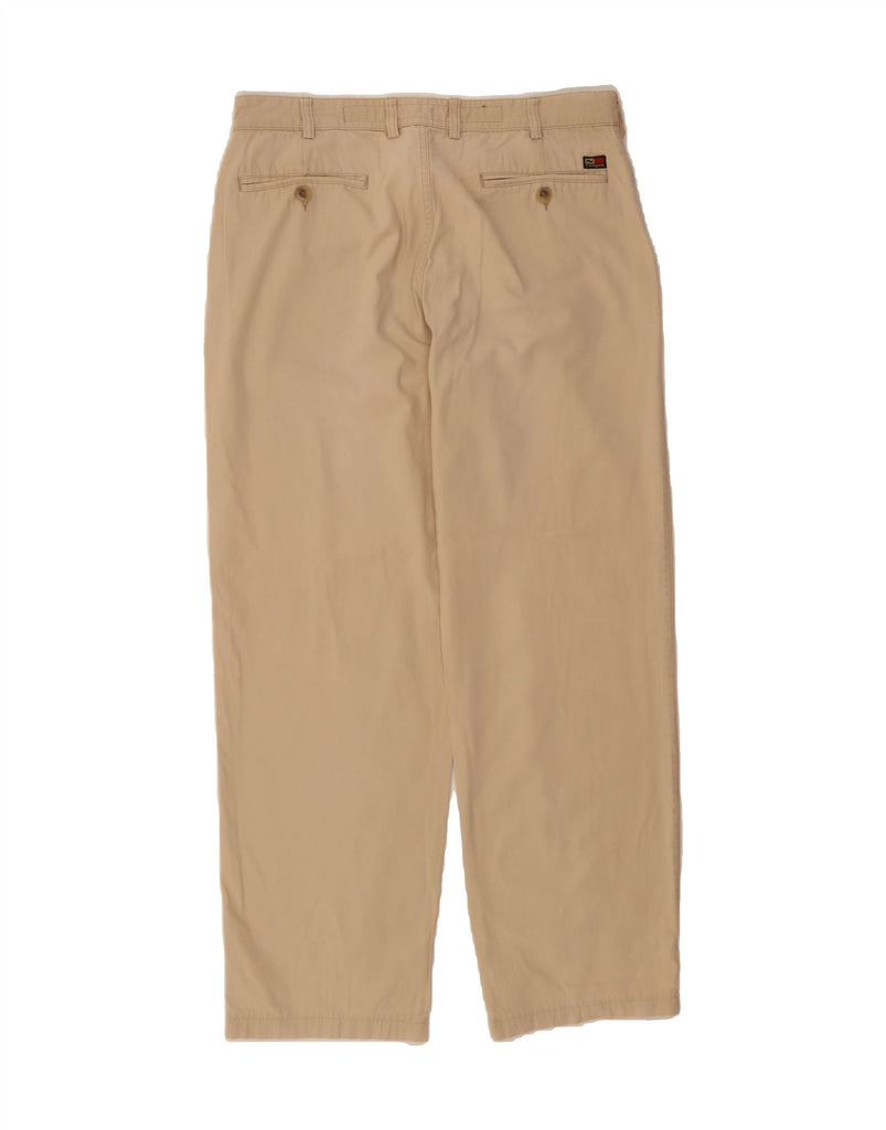 NAVIGARE Mens Yachting Straight Chino Trousers IT 52 XL W34 L31 Beige Vintage Navigare and Second-Hand Navigare from Messina Hembry 