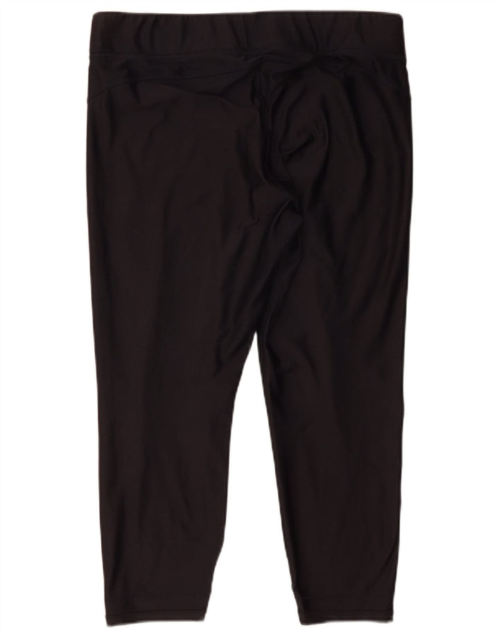 Under Armour Womens Capri Leggings UK 18 XL Black