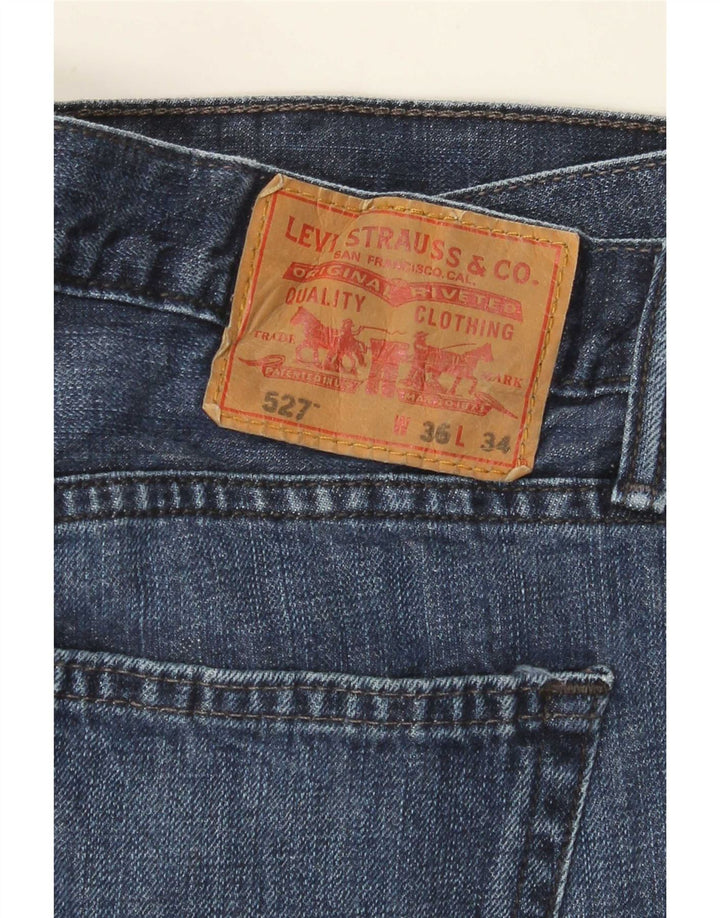 Levi's Womens 527 Bootcut Jeans W36 L34 Blue