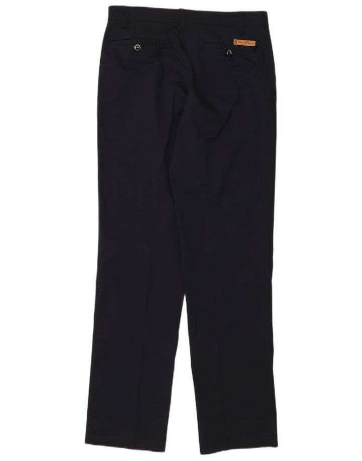 CONTE OF FLORENCE Mens Suit Trousers IT 48 Medium W32 L33 Navy Blue