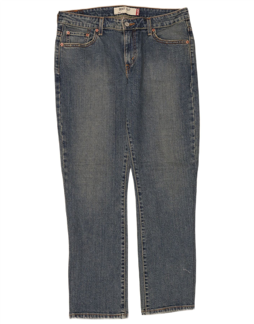 Levi's Womens 515 Bootcut Jeans US 12 Large W32 L30 Blue Cotton