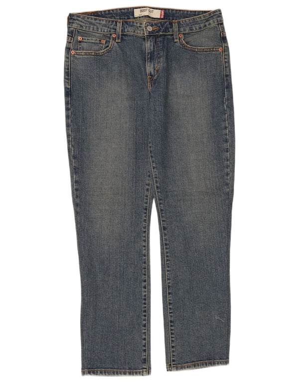 Levi's Womens 515 Bootcut Jeans US 12 Large W32 L30 Blue Cotton