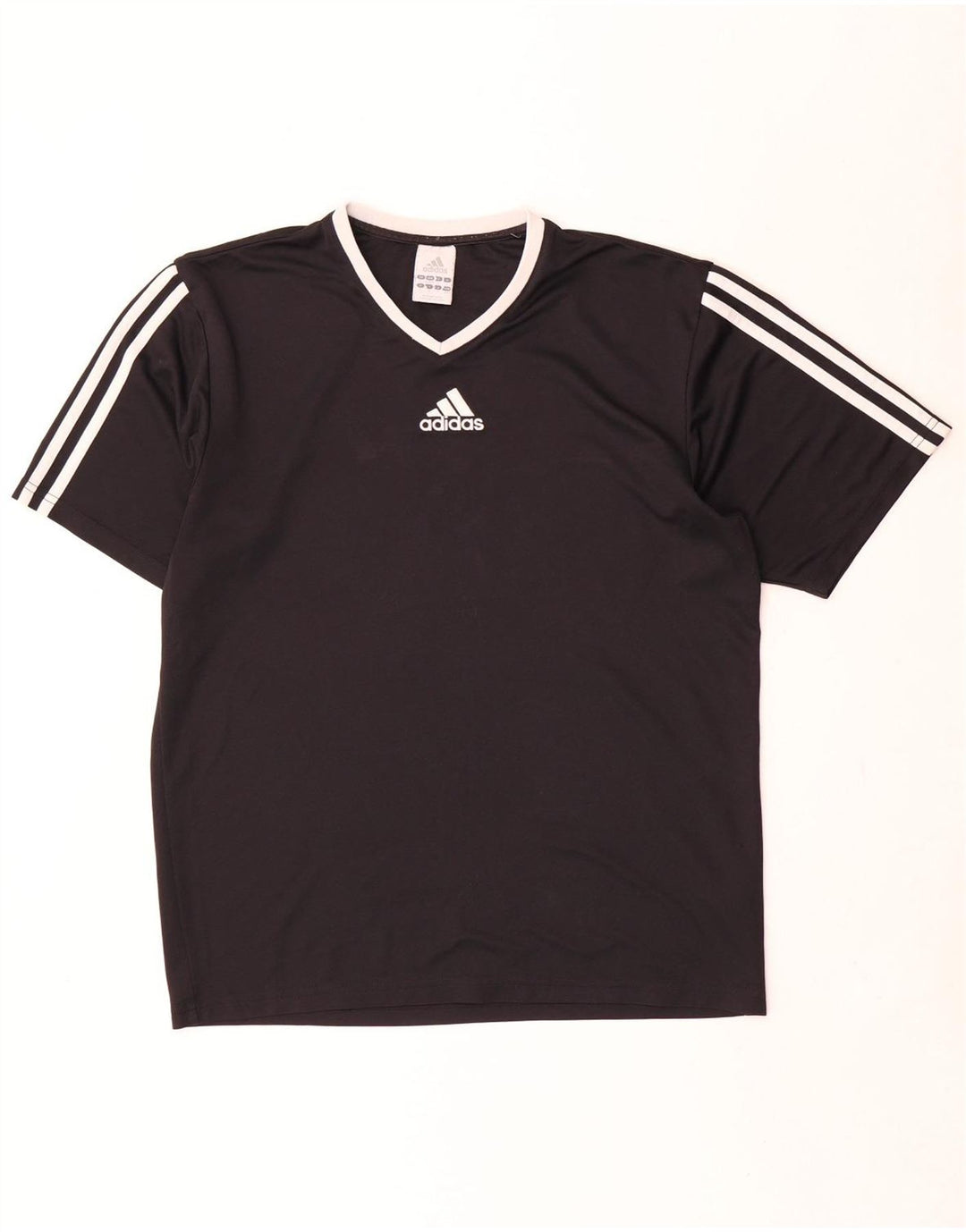 Adidas Mens Climalite T-Shirt Top Small Black Polyester