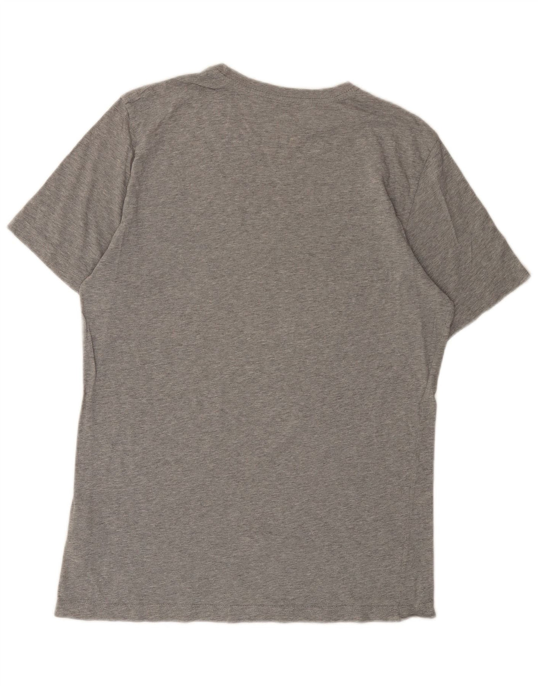 Nike Mens Regular Fit Graphic T-Shirt Top Large Grey Flecked Cotton