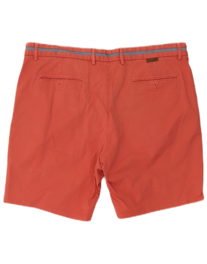 Massimo Dutti Mens Chino Shorts IT 48 Medium W38 Red Cotton
