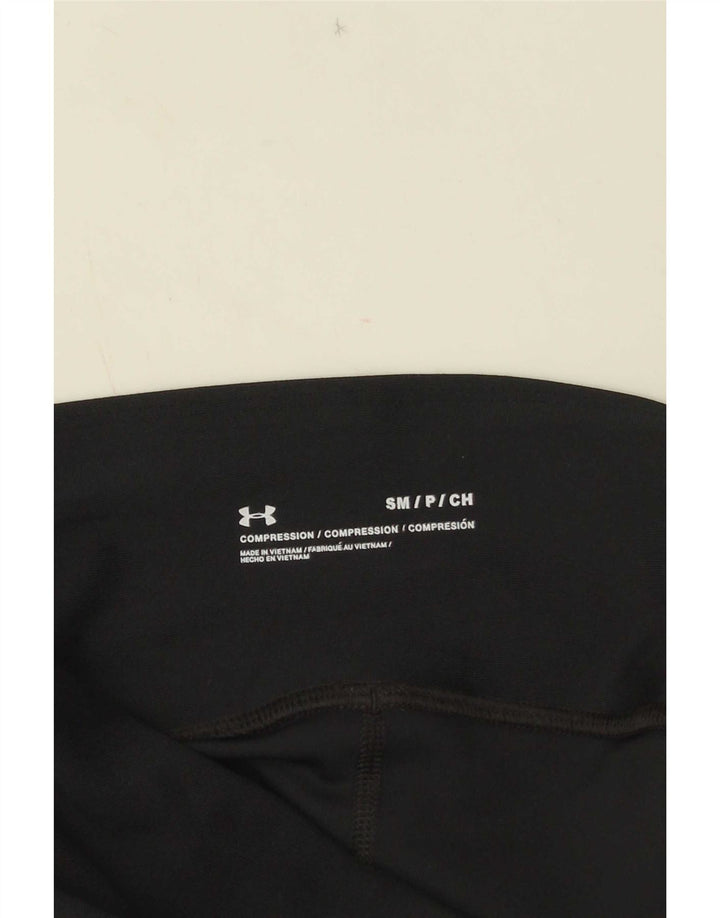 Under Armour Womens Capri Leggings UK 8 Small Black