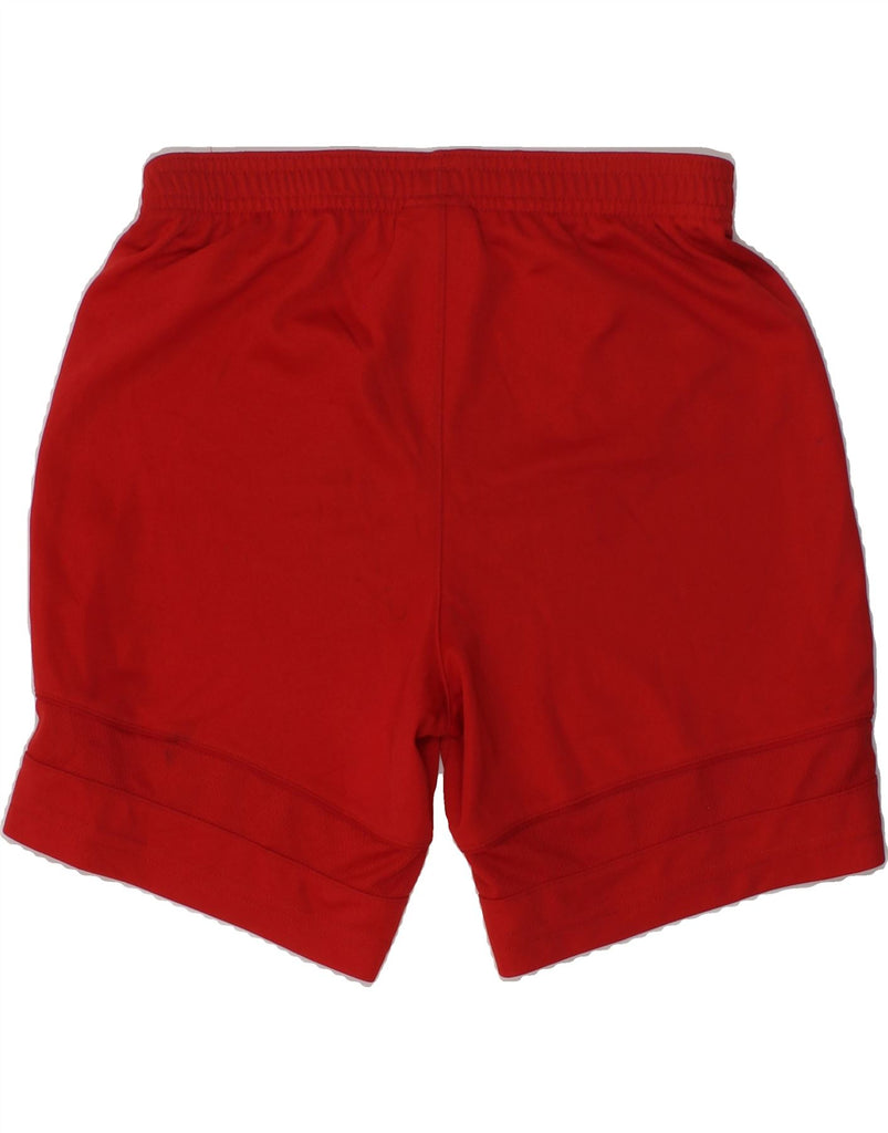 NIKE Boys Dri Fit Graphic Sport Shorts 8-9 Years Small  Red Polyester | Vintage Nike | Thrift | Second-Hand Nike | Used Clothing | Messina Hembry 