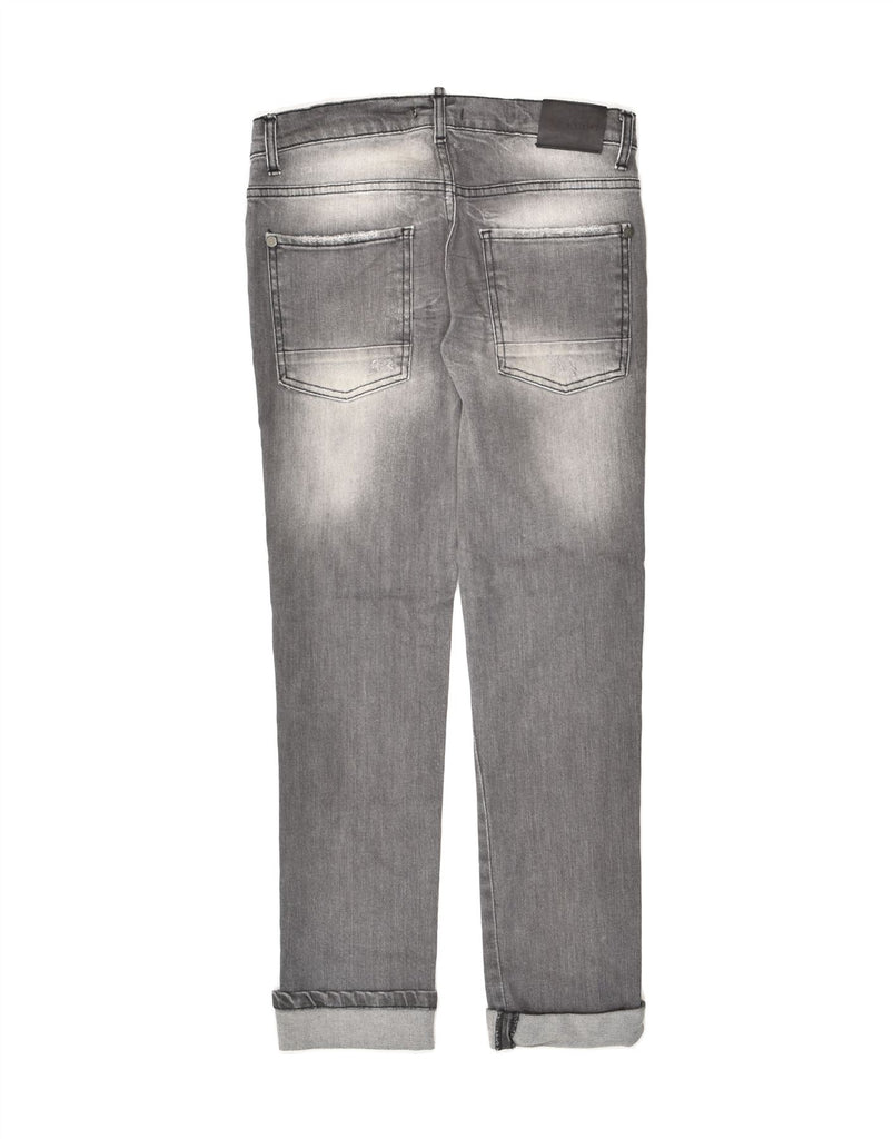 ICEBERG Boys Slim Jeans 9-10 Years W28 L25  Grey Cotton | Vintage Iceberg | Thrift | Second-Hand Iceberg | Used Clothing | Messina Hembry 