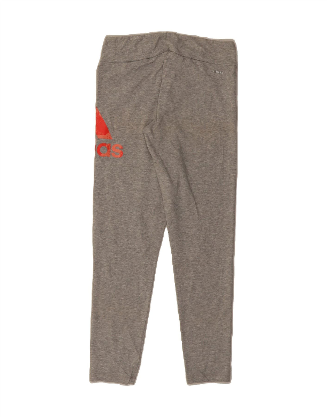 ADIDAS Womens Graphic Leggings UK 12/14 Medium Grey Cotton Vintage Adidas and Second-Hand Adidas from Messina Hembry 