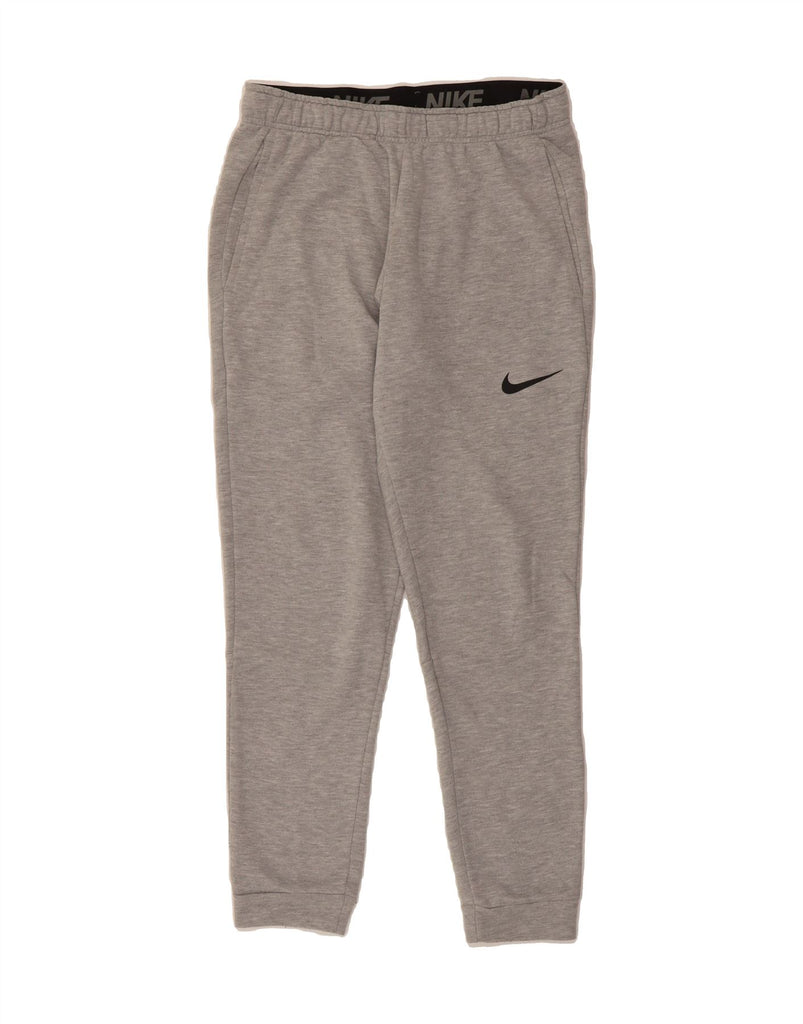 NIKE Mens Dri Fit Tracksuit Trousers Joggers Medium  Grey Cotton Vintage Nike and Second-Hand Nike from Messina Hembry 