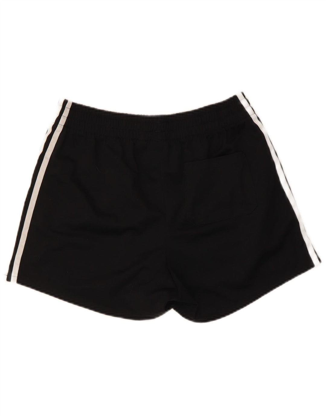 Adidas Womens Sport Shorts UK 12 Medium Black Polyester
