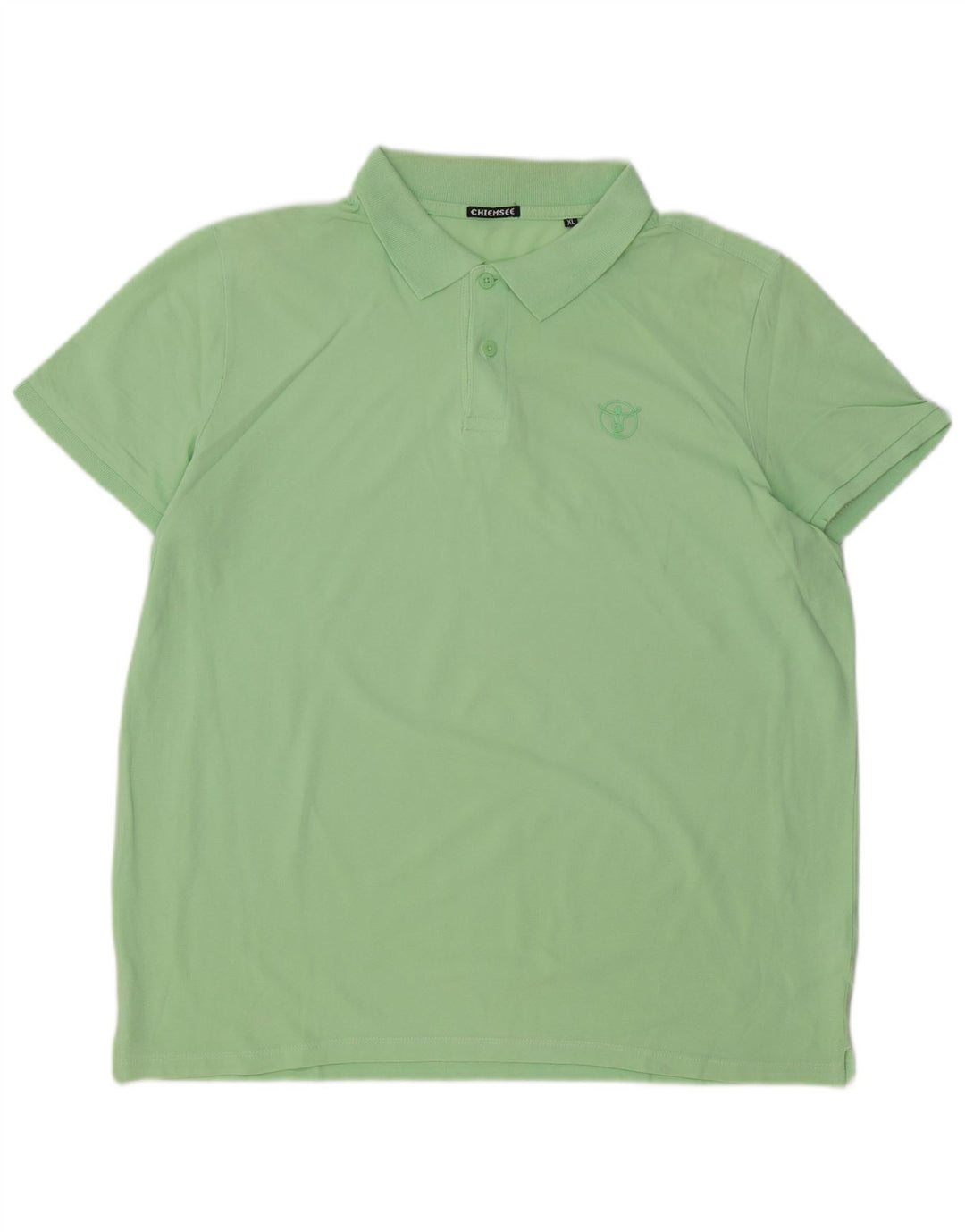 CHIEMSEE Mens Polo Shirt XL Green Cotton