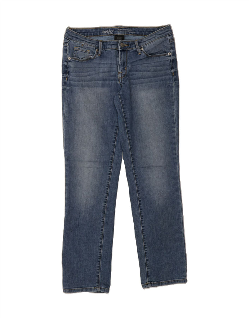 MOSSIMO Womens Mid Rise Straight Jeans US 6 Medium W32 L28 Blue Cotton Vintage Mossimo and Second-Hand Mossimo from Messina Hembry 