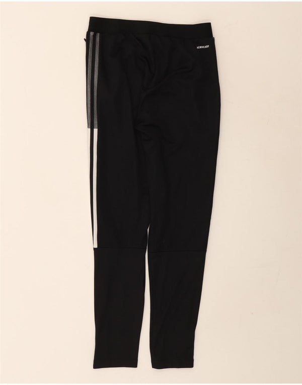 Adidas Mens Aeroready Tracksuit Trousers Small  Black Polyester