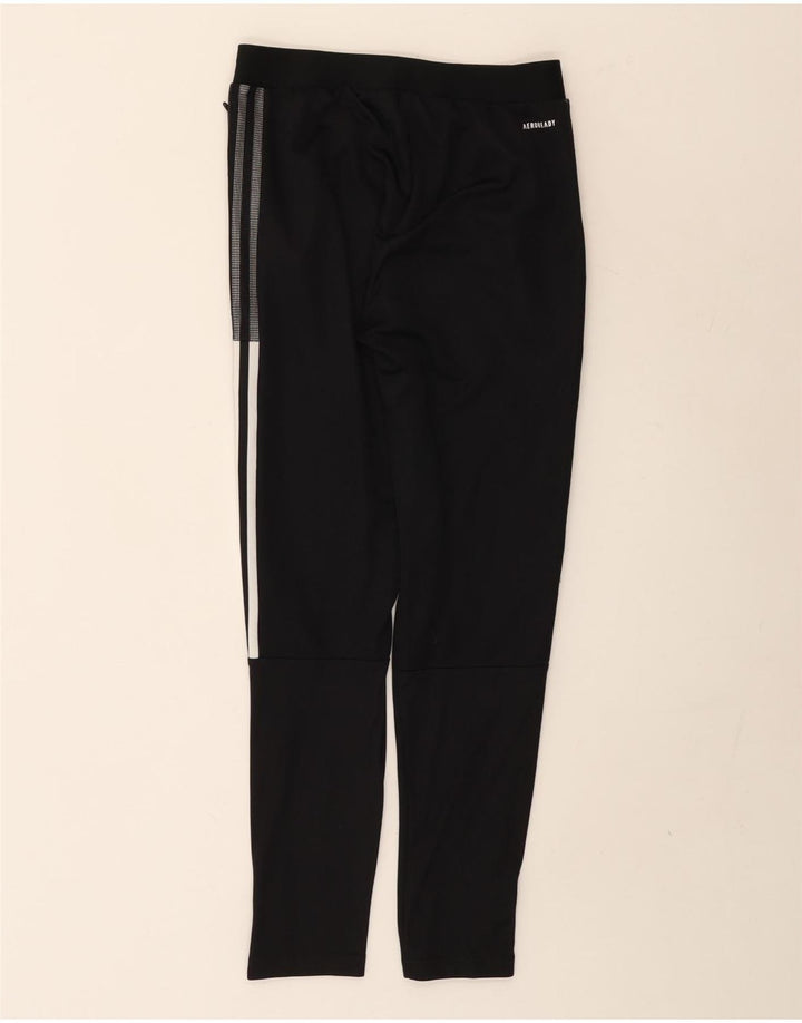 Adidas Mens Aeroready Tracksuit Trousers Small  Black Polyester