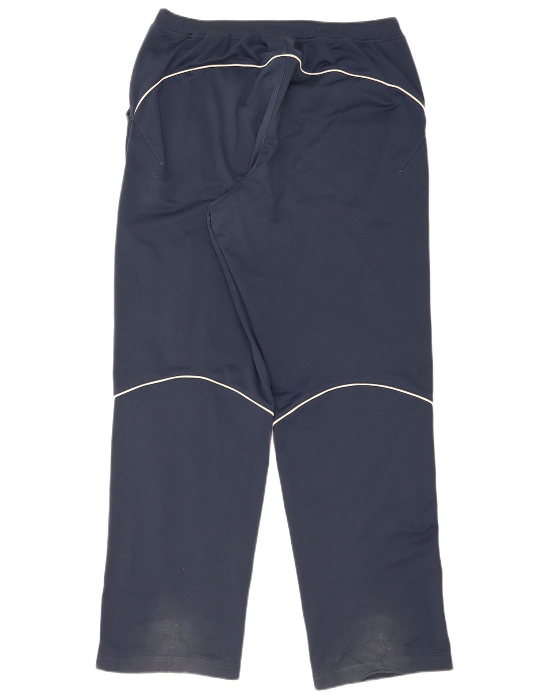 Reebok Mens Tracksuit Trousers Large  Navy Blue Polyester