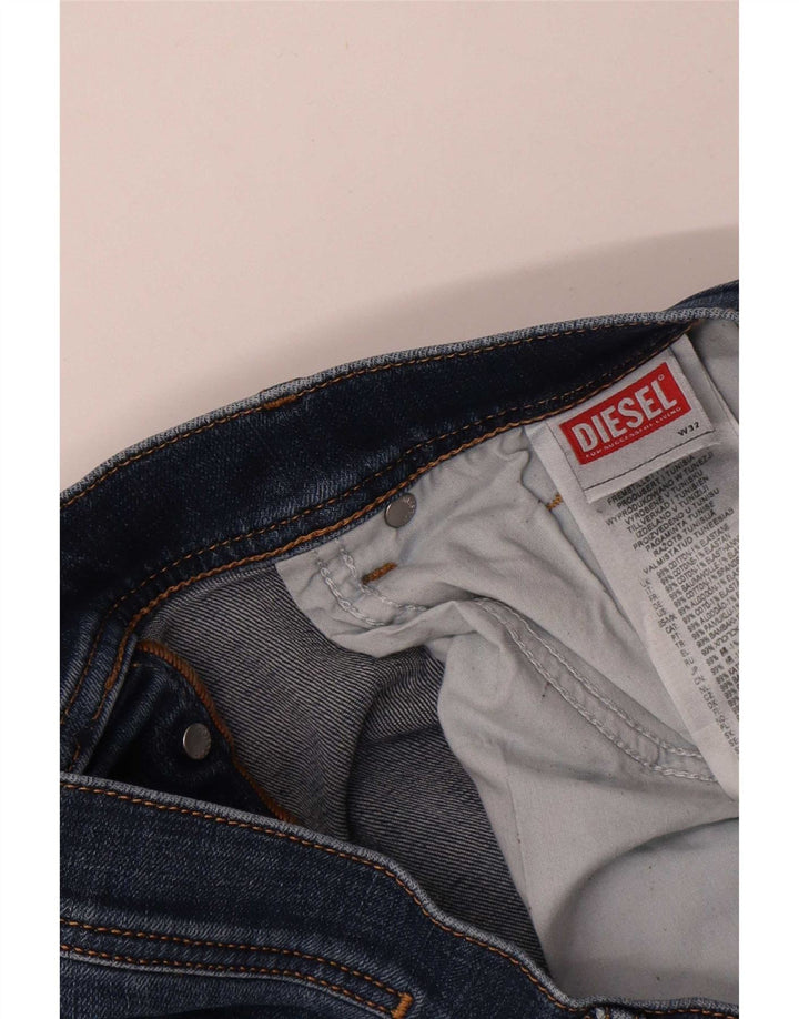 Diesel Mens Slim Jeans W32 L32 Blue Cotton