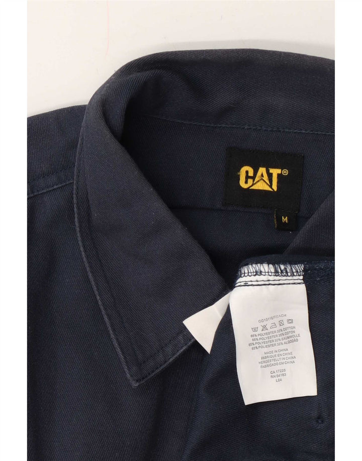 CAT Mens Utility Jacket UK 38 Medium Navy Blue Polyester