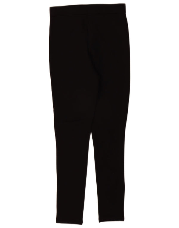 Zara Womens Skinny Casual Trousers Medium W28 L28 Black Viscose