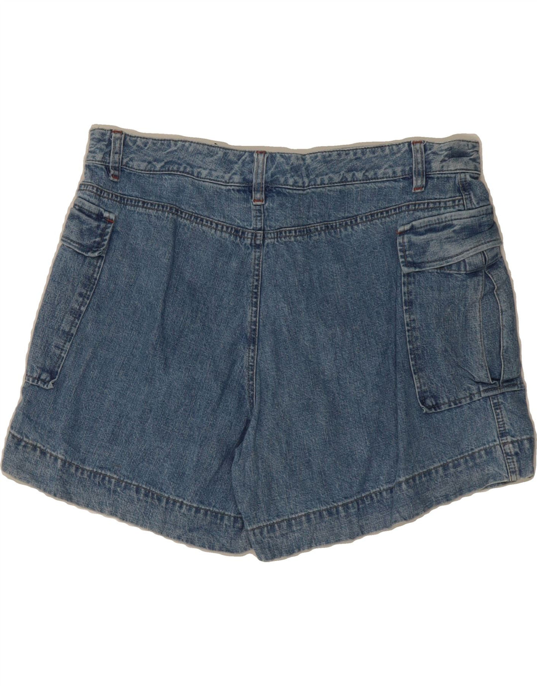 DKNY Womens Denim Shorts US 12 Large W34  Blue Cotton Vintage Dkny and Second-Hand Dkny from Messina Hembry 