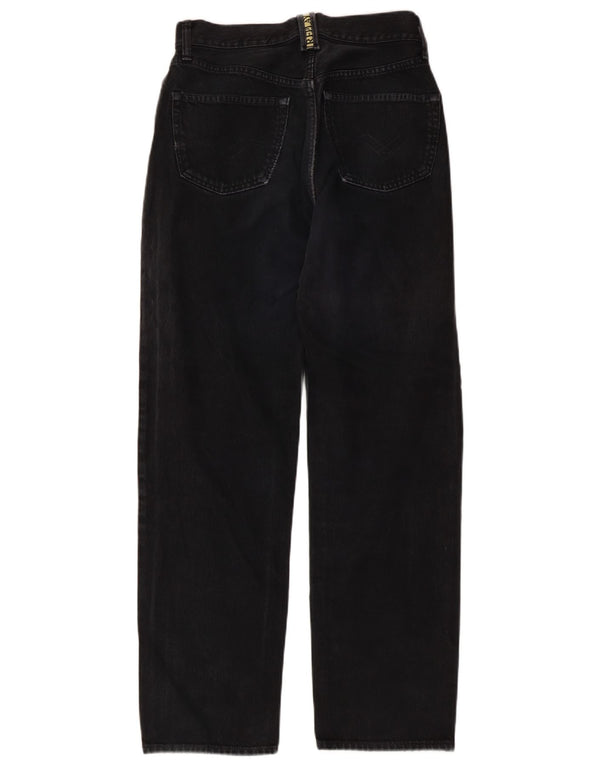 Replay Womens High Waist Tapered Jeans W28 L30 Black