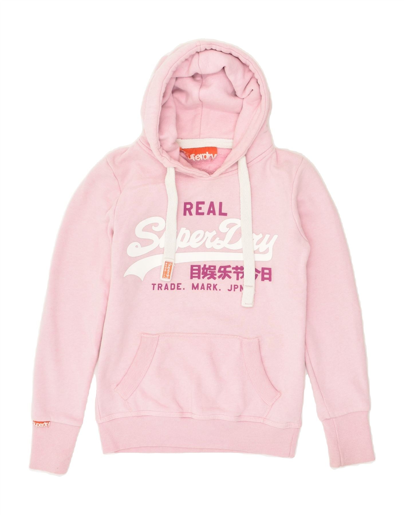 Two Hands Graphic Hoodie - Cotton Pink
