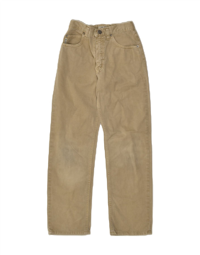 ARMANI JUNIOR Boys Straight Jeans 7-8 Years W22 L24 Beige Cotton | Vintage Armani Junior | Thrift | Second-Hand Armani Junior | Used Clothing | Messina Hembry 