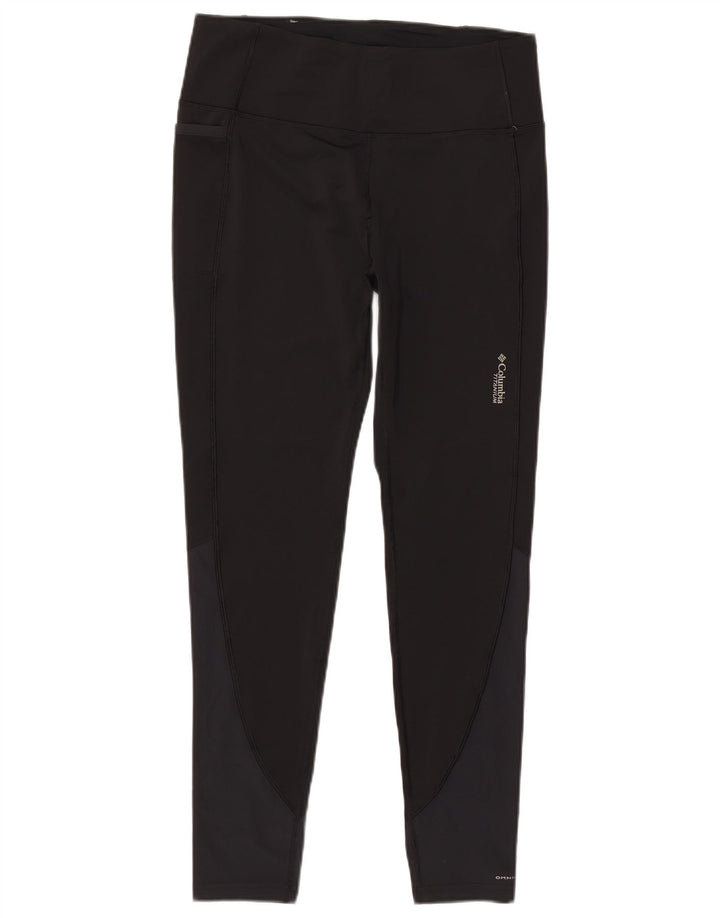 Columbia Womens Titanium Leggings UK 14 Large Black Polyester