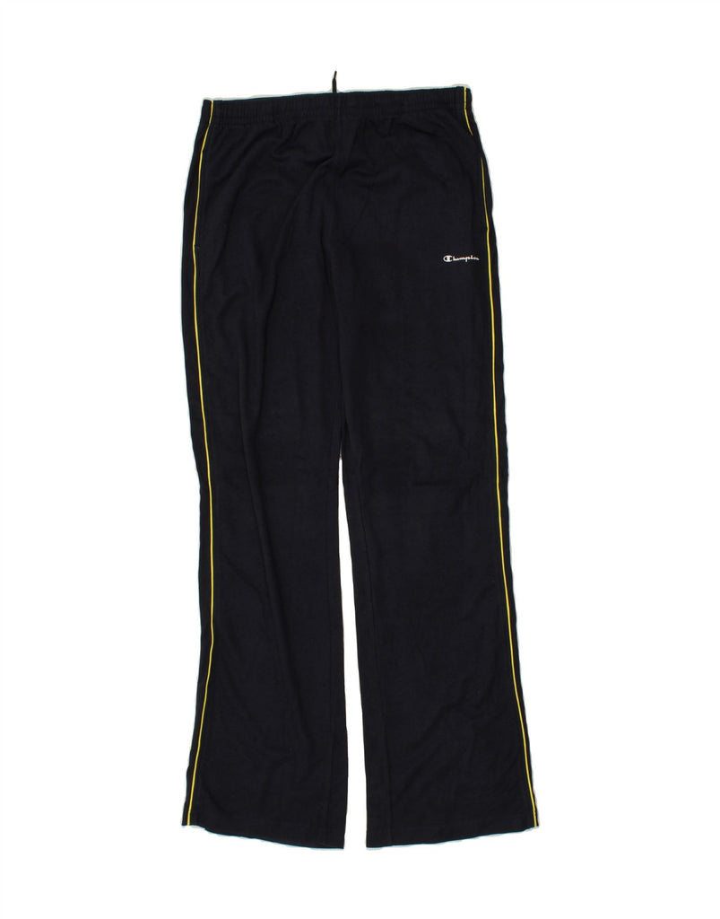 CHAMPION Mens Tracksuit Trousers 2XL Navy Blue Colourblock Polyester Vintage Champion and Second-Hand Champion from Messina Hembry 