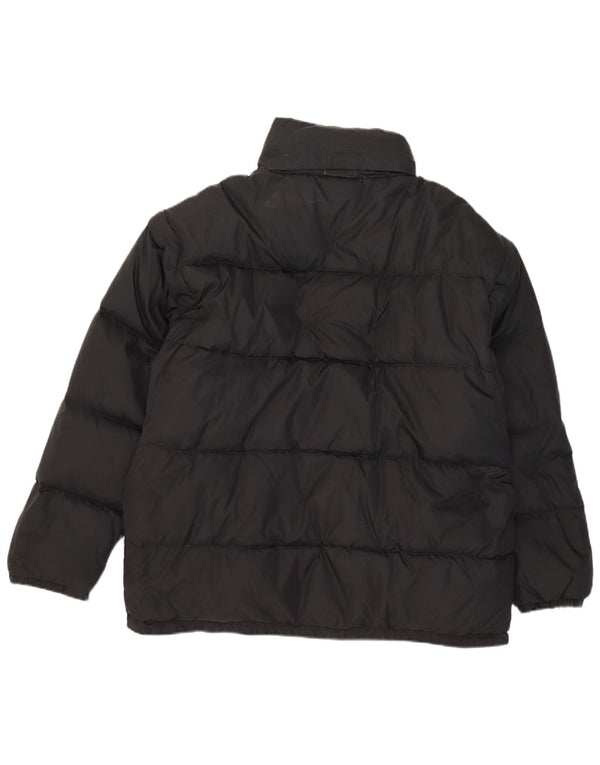 Brugi Mens Hooded Padded Jacket IT 52 XL Black Polyamide