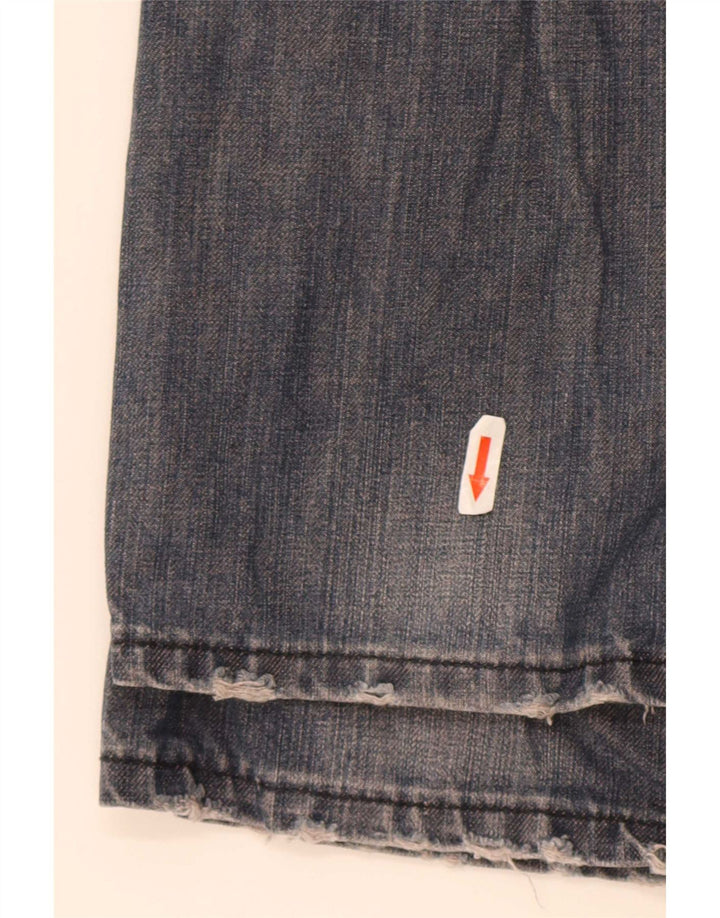 Armani Exchange Mens Straight Jeans W36 L31 Blue