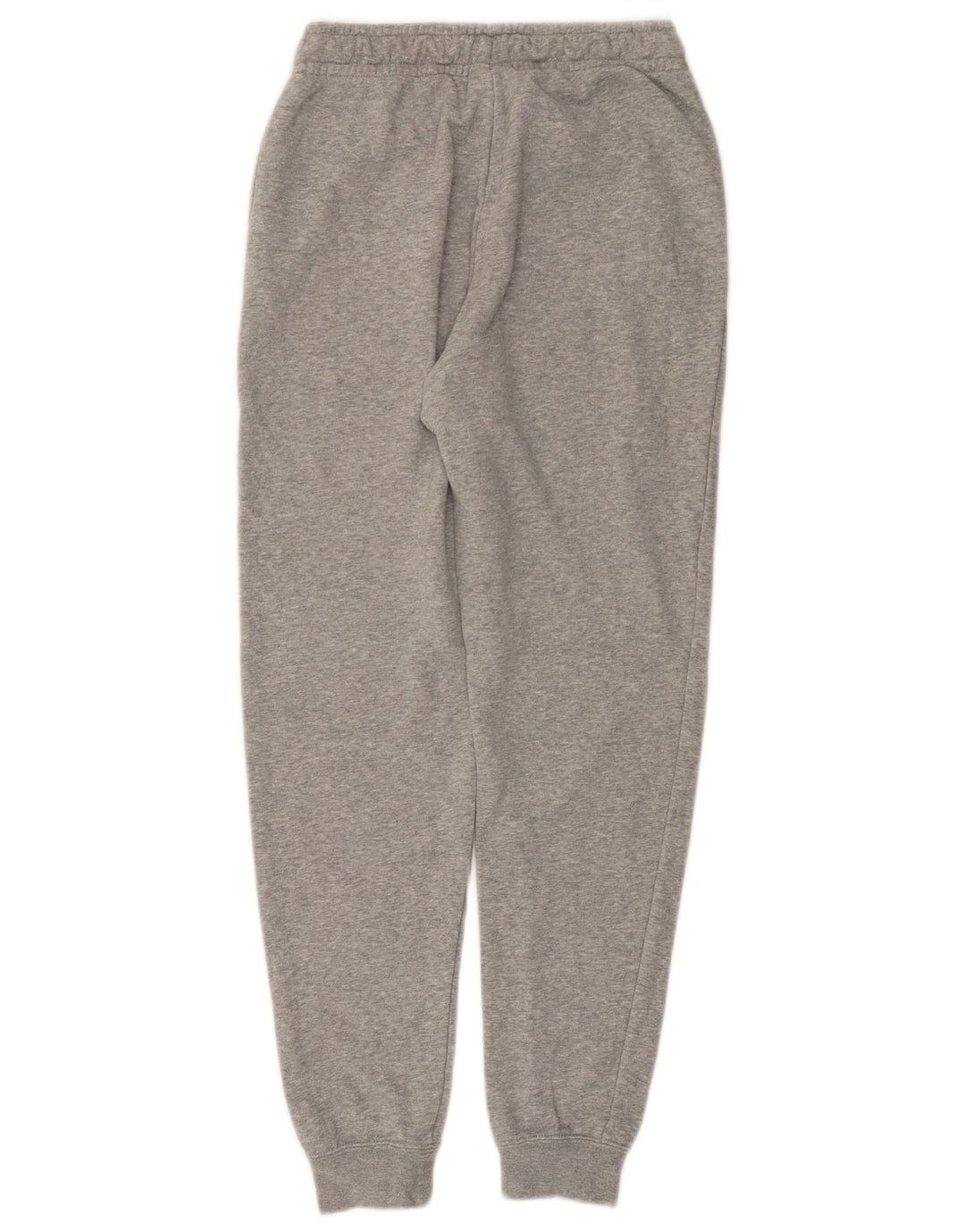 NIKE Womens Tracksuit Trousers Joggers UK 4 XS  Grey Flecked Cotton