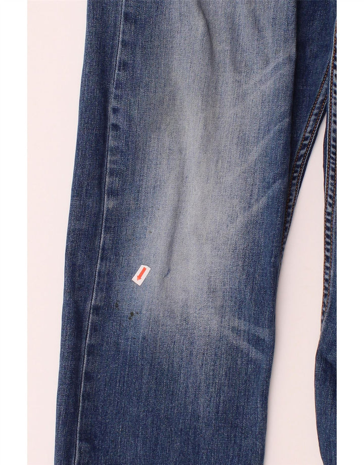 LEVI'S Mens 504 Straight Jeans W36 L32 Blue Cotton Vintage Levi's and Second-Hand Levi's from Messina Hembry 