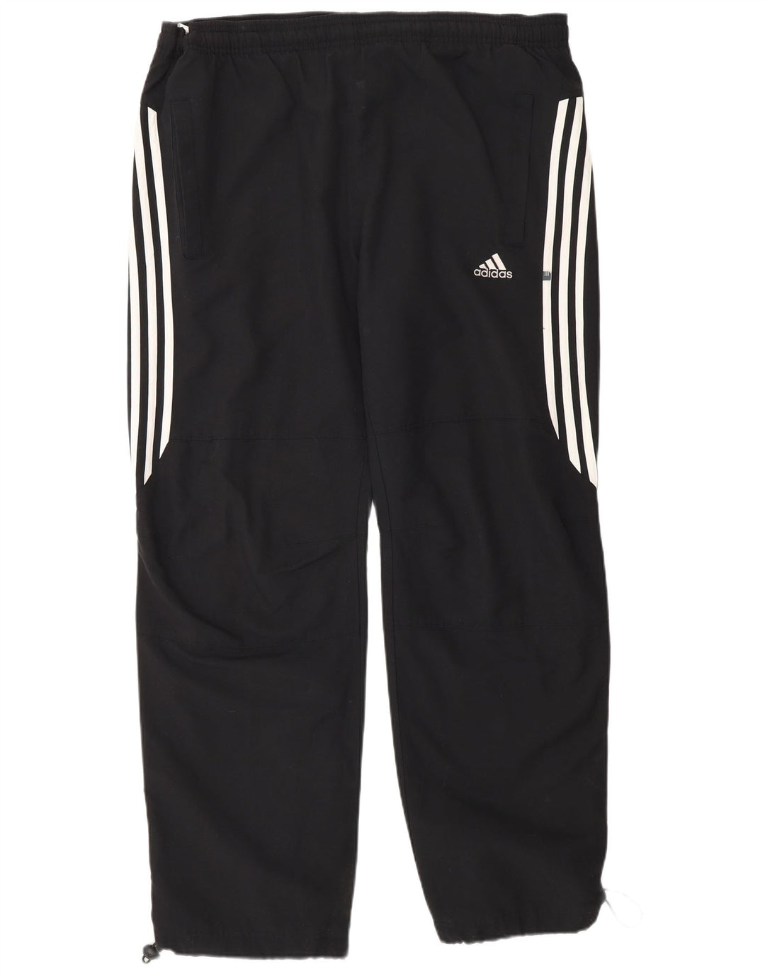 Adidas Mens Tracksuit Trousers Medium  Black Polyester