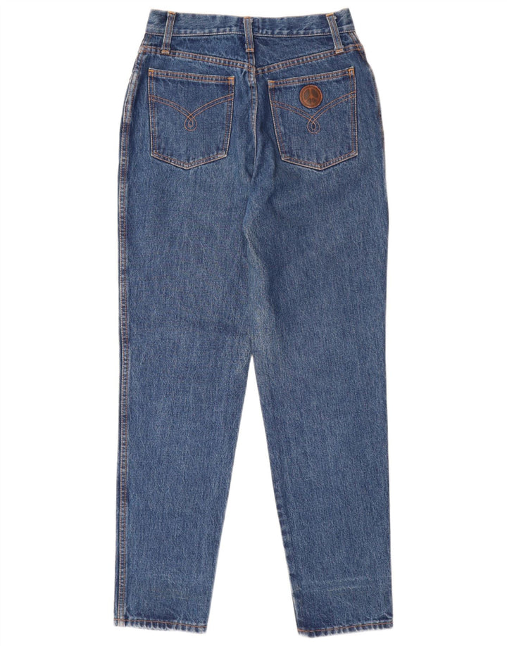 Moschino Womens Tapered Jeans W28 L30 Blue