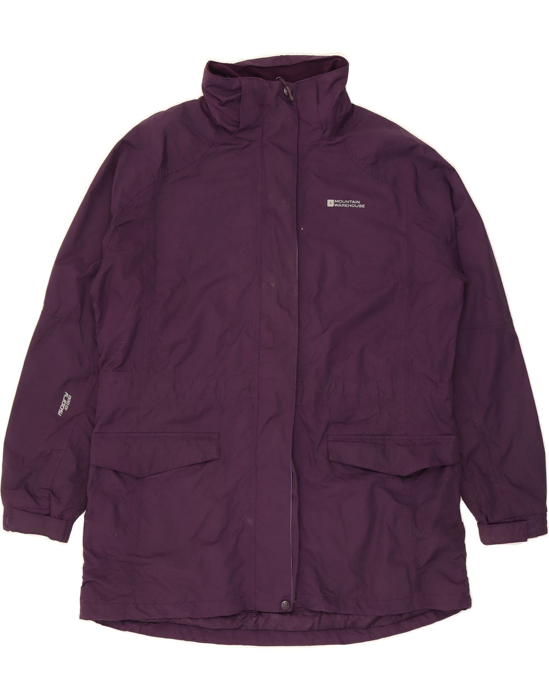 MOUNTAIN WAREHOUSE Womens Oversized Windbreaker Coat UK 18 XL Purple Vintage Mountain Warehouse and Second-Hand Mountain Warehouse from Messina Hembry 