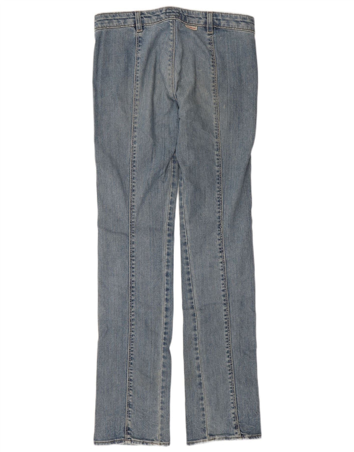 Calvin Klein Womens Straight Jeans W29 L35 Blue Cotton