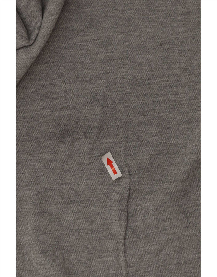 Champion Mens Rugby Polo Shirt Large Grey Cotton