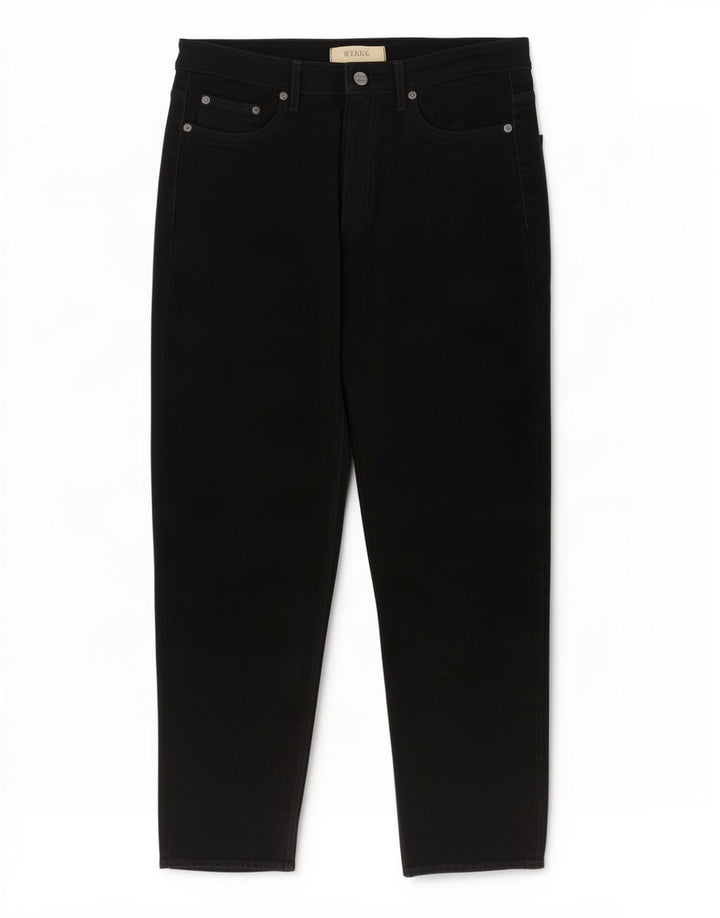 Ferre Mens Ittierre Tapered Jeans W34 L27 Black Polyamide