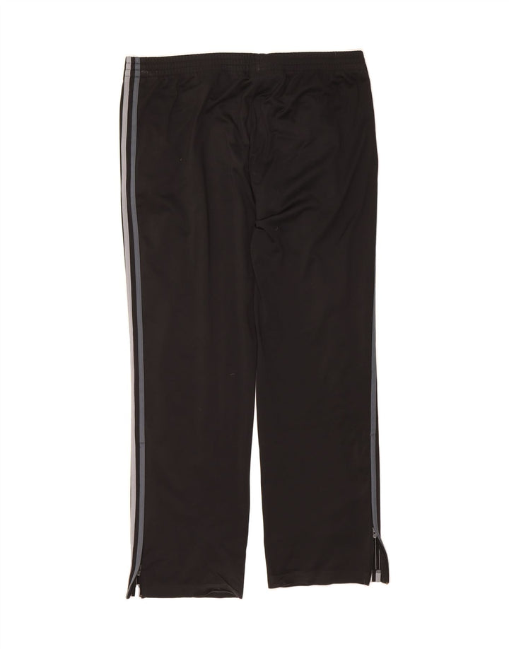 ADIDAS Mens Tracksuit Trousers UK 42/44 Large  Black Polyester Vintage Adidas and Second-Hand Adidas from Messina Hembry 