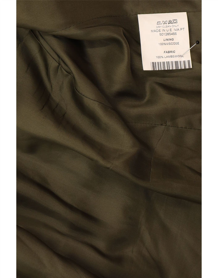 Vintage Womens 4 Button Blazer Jacket EU 48 2XL Multicoloured Plaid Classic