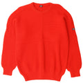 VINTAGE Mens Boat Neck Jumper Sweater Medium Red