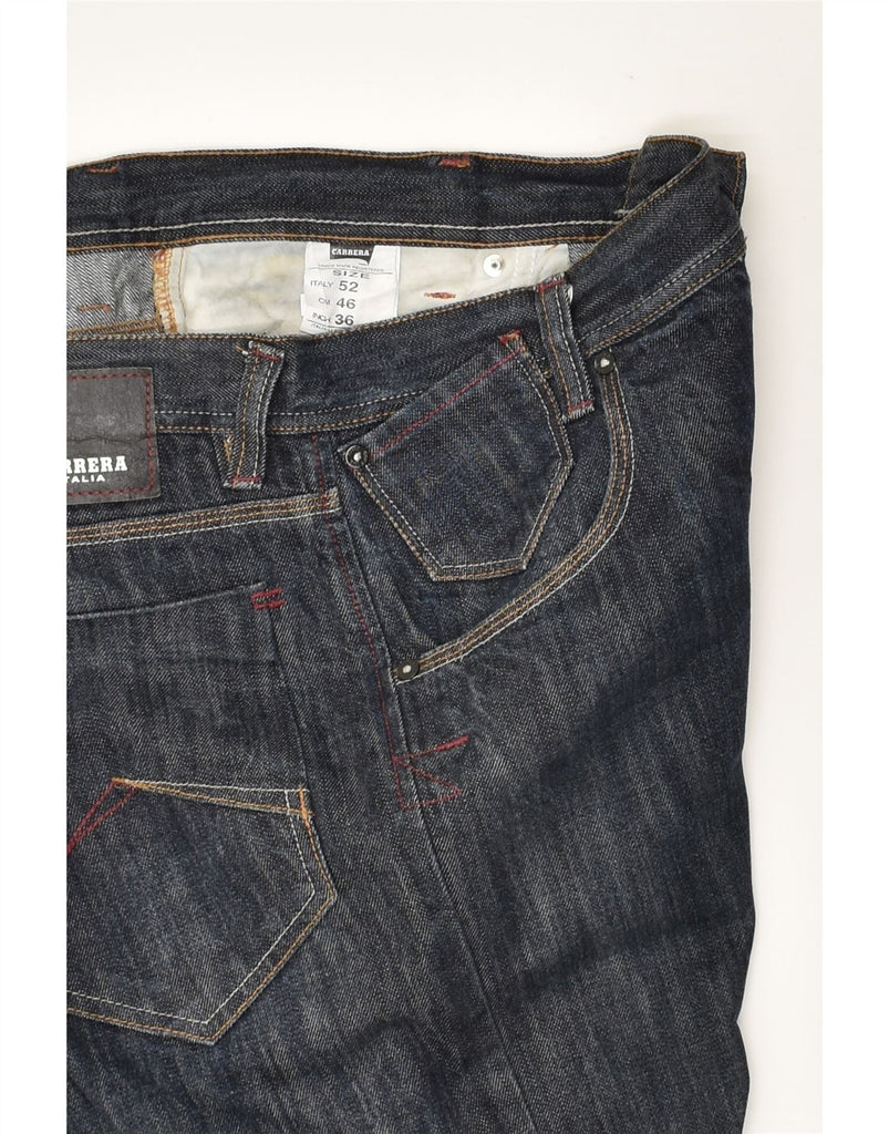 CARRERA Mens 700 Straight Jeans W36 L28  Navy Blue Cotton | Vintage Carrera | Thrift | Second-Hand Carrera | Used Clothing | Messina Hembry 