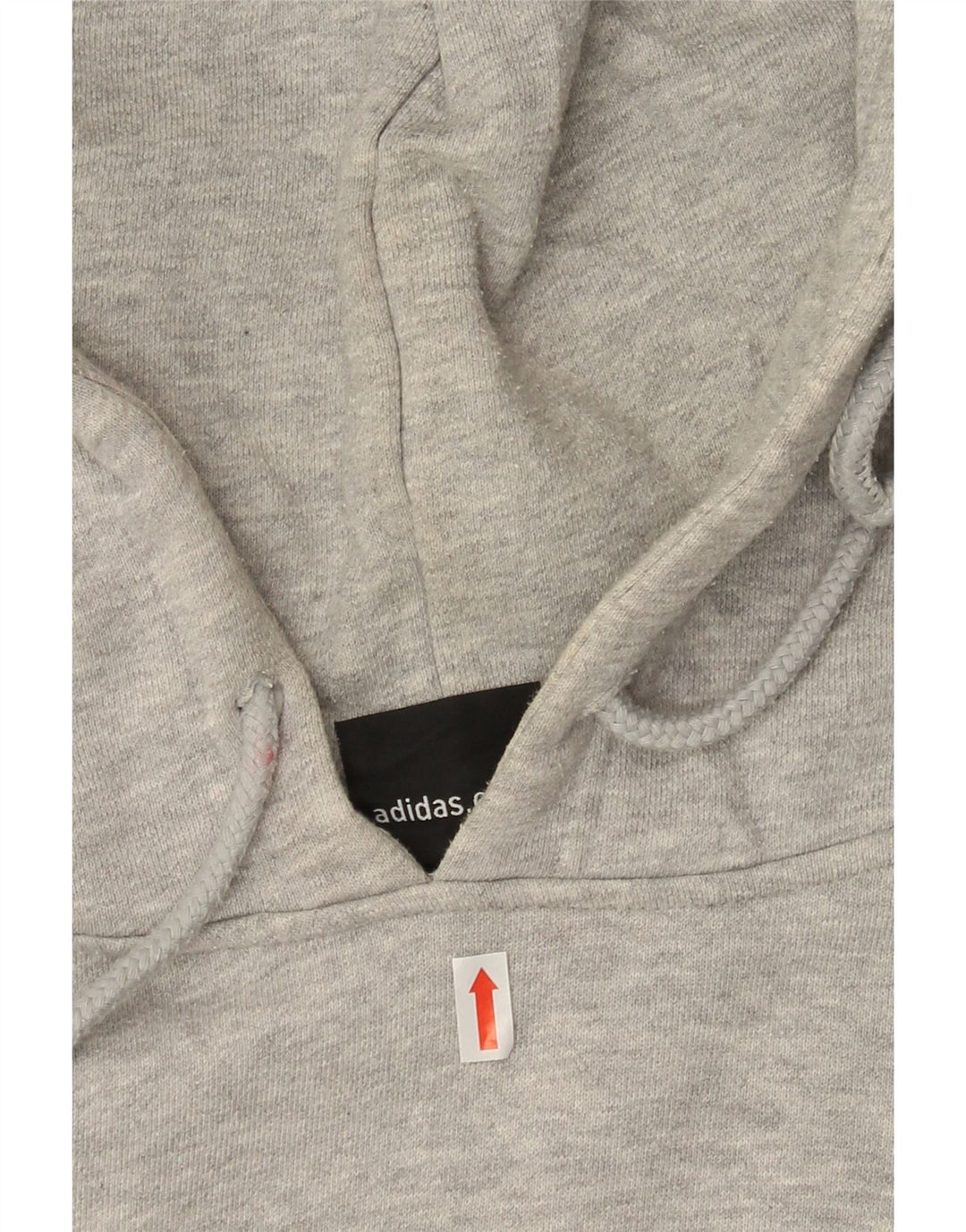 ADIDAS Mens Hoodie Jumper Large Grey Cotton Vintage Adidas and Second-Hand Adidas from Messina Hembry 