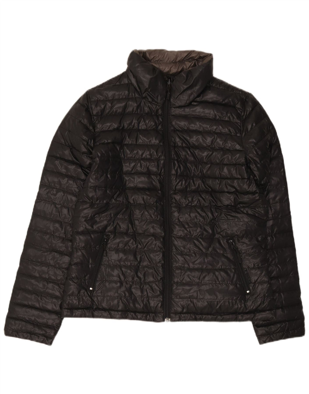 Brugi Womens Padded Jacket UK 16 Large Black