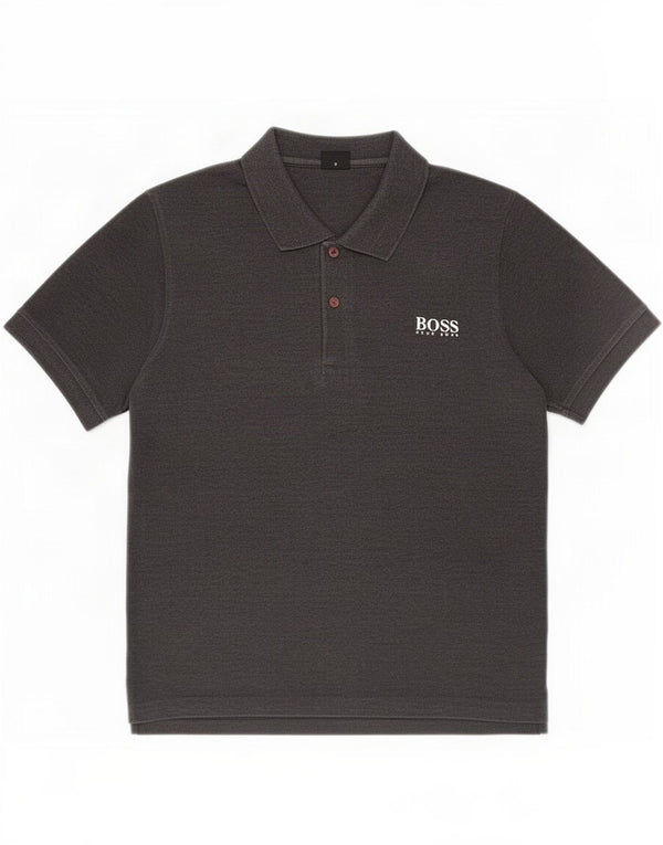 Hugo Boss Mens Polo Shirt Small Grey
