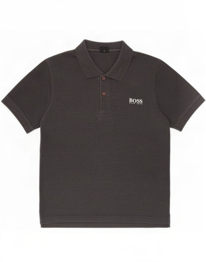 Hugo Boss Mens Polo Shirt Small Grey