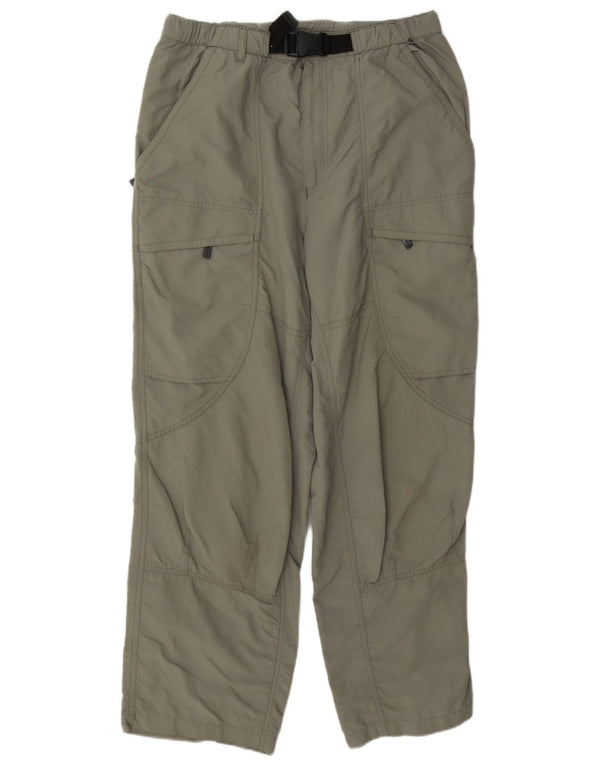 Rohan Mens Straight Cargo Waterproof Trousers Medium W32 L29 Khaki