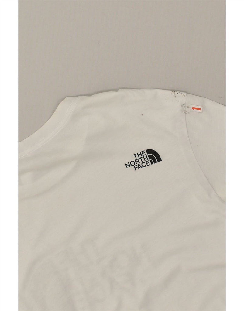 THE NORTH FACE Mens Graphic T-Shirt Top 2XL White Cotton Vintage The North Face and Second-Hand The North Face from Messina Hembry 